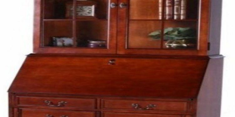 Cherry Secretary Desk With