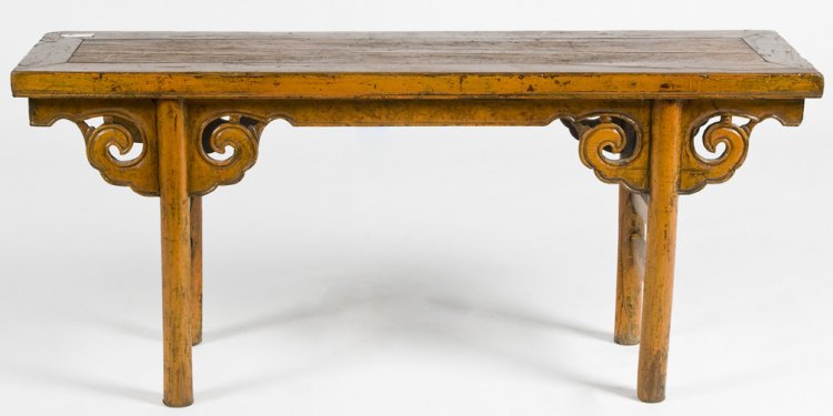 Cn1004y-antique-rustic-chinese-bench