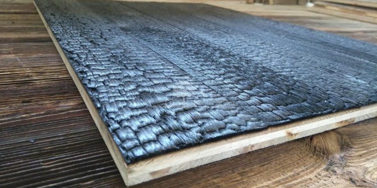 Shou Sugi Ban 3 layer panel