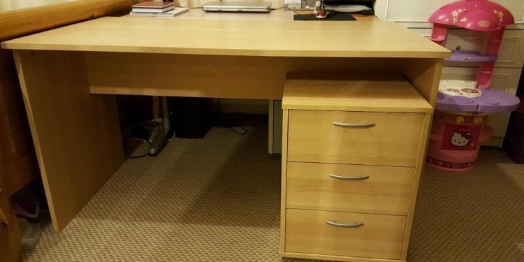IKEA DESK WITH DRAWERS