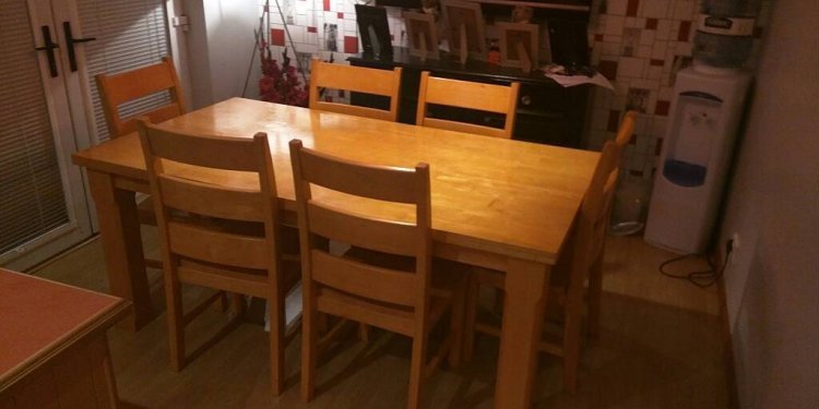 Large Solid pine table and