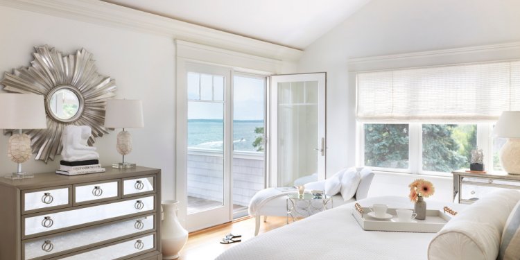 Mirrored Dresser Bedroom Beach