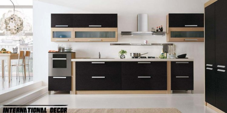 Modern Black Kitchen Designs