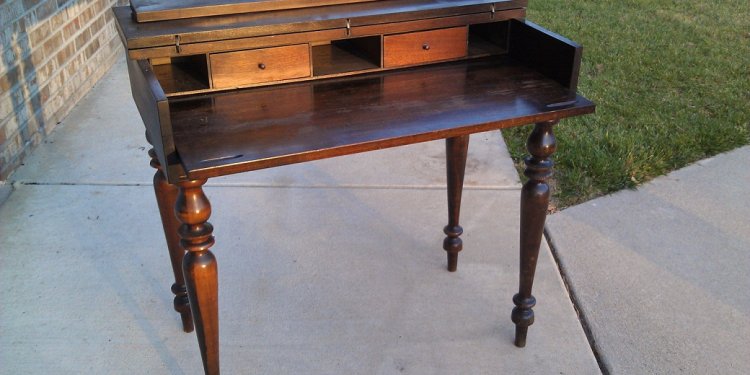 Of: Antique Secretary Desk