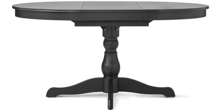 An IKEA INGATORP dining table