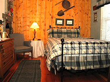 Bedroom in the Miner's Suite