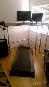 Corner Treadmill Desk
