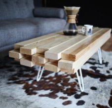 DIY Wooden Coffee Table