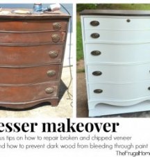 Dresser makeover Dresser makeover