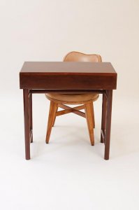 Ed Wormley for DunbarbrWriting Table and Swivel Chair 2
