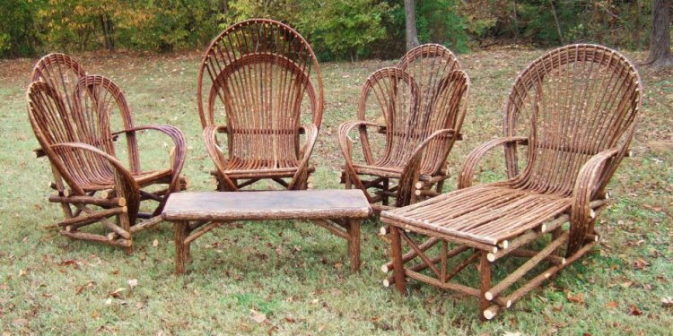 Reclaimed wood patio furniture