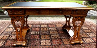 Gothic styled library table