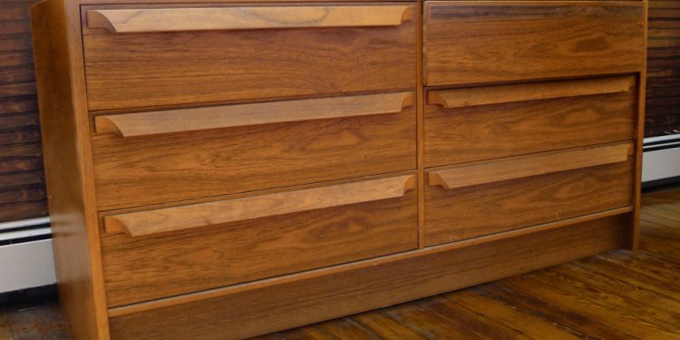 Dresser with drawers and doors