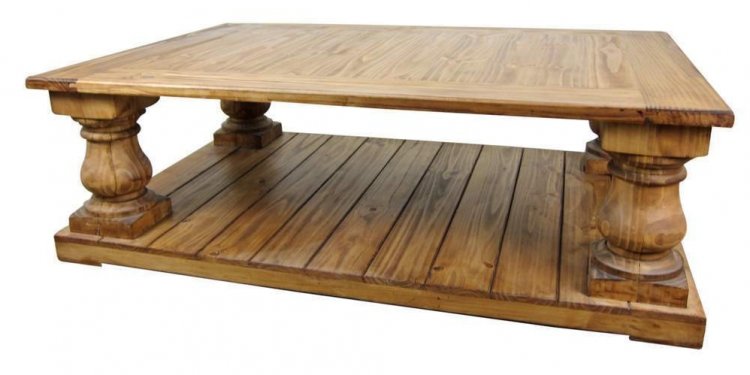 Large Pine Coffee Tables