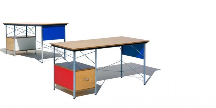 Desks and storage