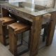 Cheap Reclaimed Wood Dining Table