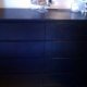 IKEA Black Dresser 4 drawers