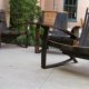 Reclaimed wood Adirondack chairs