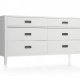 White Drawer Dresser