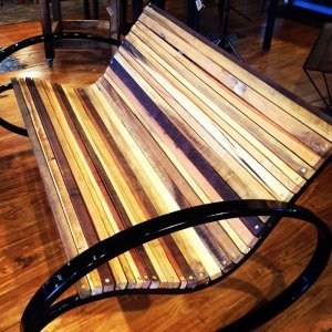 Revampt love-seat rocking chair