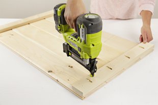 Secure the Tongue and Groove Boards