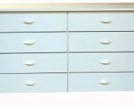 8 Drawer Black Dresser