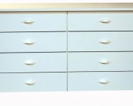 8 Drawer Black Dresser