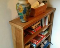 Antique Pine Bookshelf