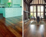 Antique Pine floorboards