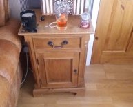 Antique Pine Side Table