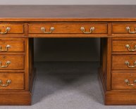 Black Writing Desk with drawers
