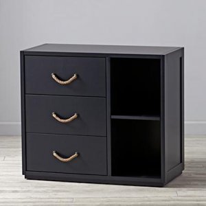 Topside Midnight Blue 3-Drawer Dresser