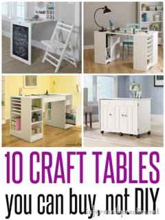 10 craft tables