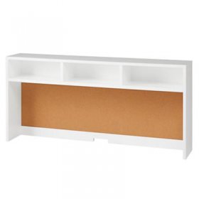 Cargo Desk Hutch (White)