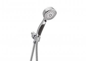 Delta's 9-spray handheld showerhead. ()